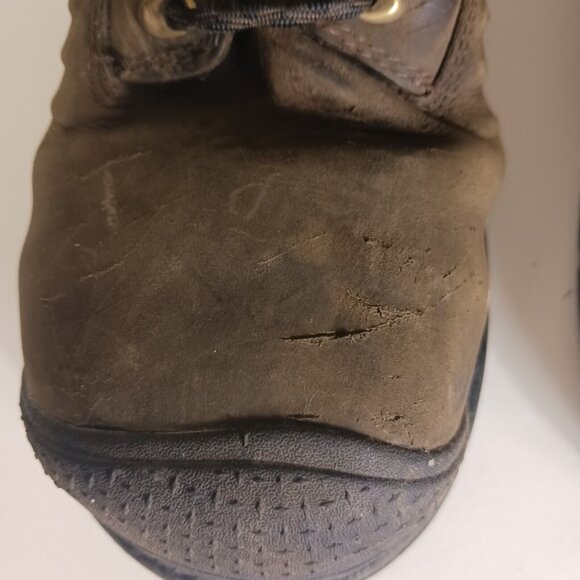 Keen Mens Philadelphia Waterproof Work Boots Composite Toe Leather Brown Sz 12D - Picture 4 of 14